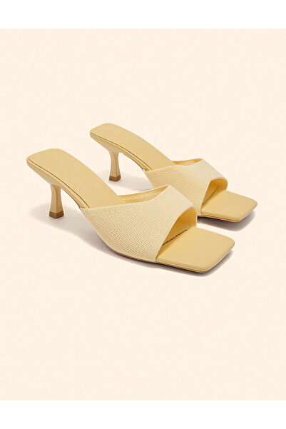 Sheya Shein CUCCOO heeled clogs, yellow