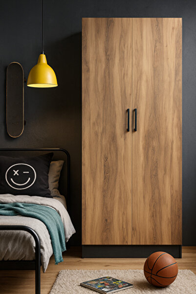 Demezler Home Modern 2 Kapaklı Gardırop 180x70x50