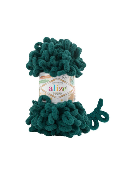 Alize Puffy Micropolyester Hand Knitting Yarn For Blanket 426