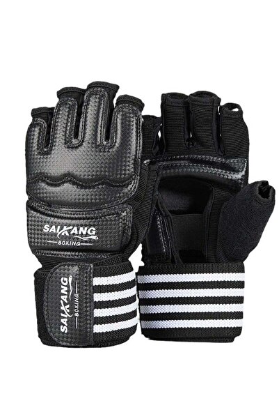 Generic حقيبة ملاكمة، أربطة معصم من جلد البولي يوريثان، قفازات للملاكمة، المواي تاي، وتدريبات فنون القتال المختلطة