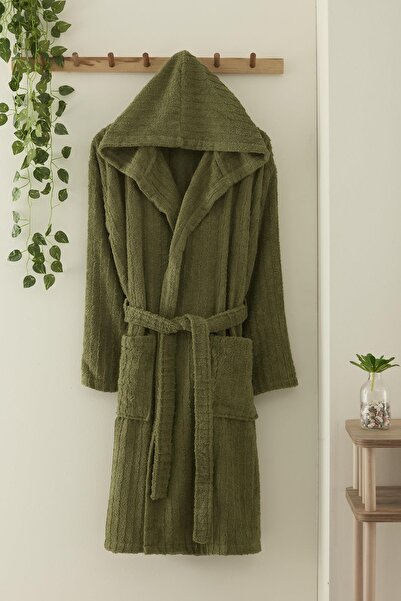 Semecca Бавовняний халат унісекс з капюшоном