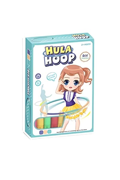 Premium لعبة هولا هوب ملونة للأطفال - طوق بلاستيكي خفيف الوزن للتمارين واللعب...
