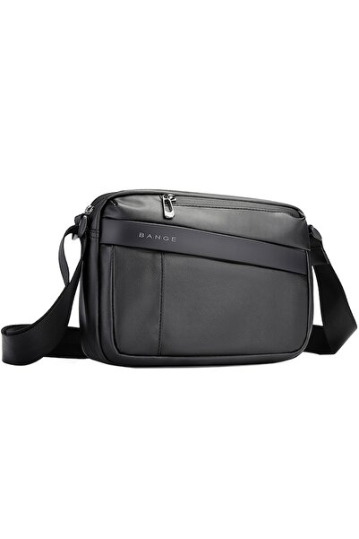 BANGE Geantă Messenger BG7670BK, Unisex, Negru