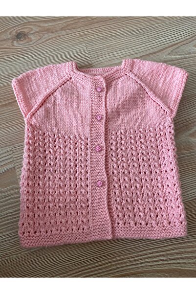 Ören Bayan El örgüsü bebek yeleği