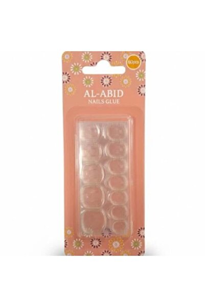 ROSE BERRYY Transparent Nail Adhesive Stickers - 5 Sheets, 60 Stickers