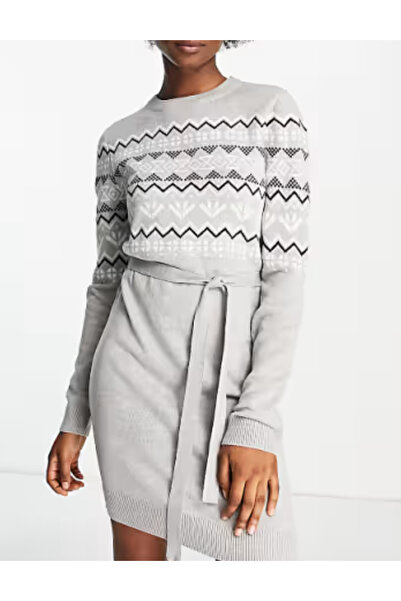 Brave Soul BRAVE SOUL mini dress, gray