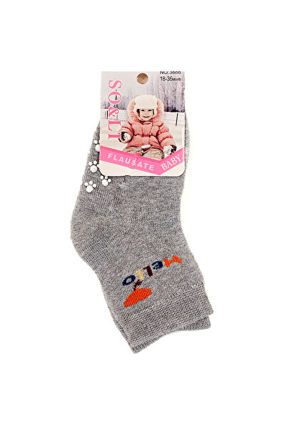 Baby So/Li Дебели зимни чорапи с неплъзгаща се подметка