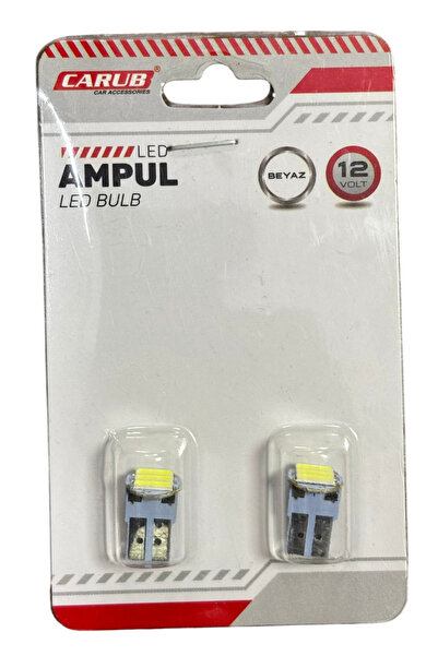 Carub T10 Park Ampulü Dipsiz 12v Beyaz Cob Led 2 Adet Fiyatı BR 040 02 55