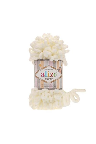 Alize Puffy Micropolyester Hand Knitting Yarn For Blanket 62
