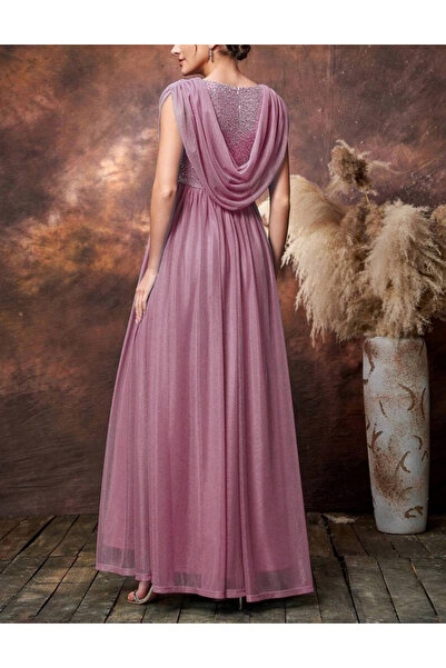 Sheya Rochie maxi Shein, roz