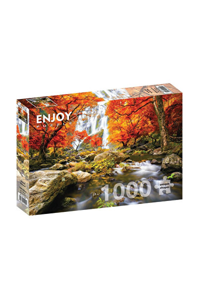 Enjoy Puzzle Puzzle 1000 piese Enjoy – Cascadă de toamnă