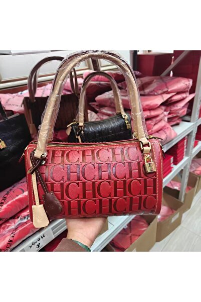 CILMI HARVILL CHHC CHCH Boston Style Handbag Mini Pillow Shape Zipper Closure...