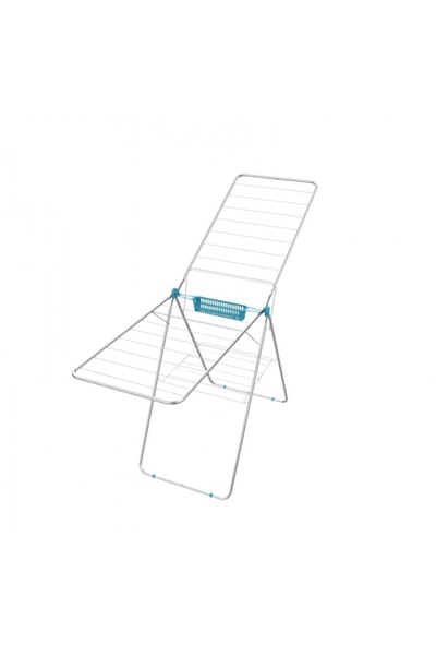 Zilan Uscător de rufe pliabil din metal turcoaz ZLN 2942, 20 m