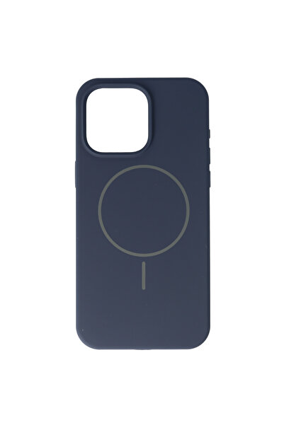 SEP Toc Soft Silicone Magsafe Apple iPhone 15 Pro Max Albastru