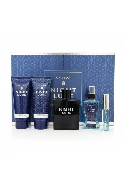 V.V LOVE Set de parfumuri, 5 piese, momeală de noapte