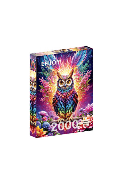 Enjoy Puzzle Puzzle 2000 pieces Enjoy – Neon Owl