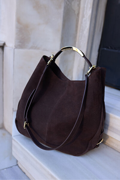 ANGELİNA JONES JİLVORA GEANTĂ DE UMĂR PENTRU FEMEI, MARO, PIELE AUTENTĂ, PIEL...