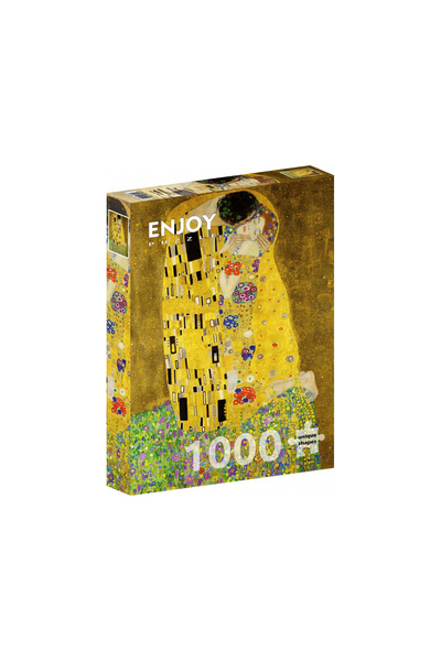 Enjoy Puzzle Puzzle 1000 de piese Bucurați-vă de Gustav Klimt: Sărutul