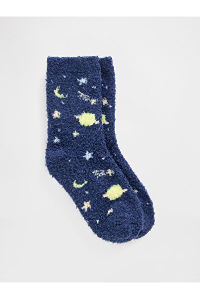 GAP Erkek Çocuk Lacivert Cozy Çorap