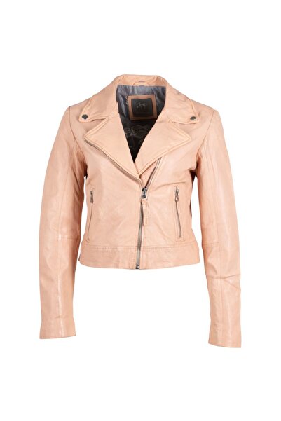 mauritius Geaca de Piele Dama Gipsy Roz Piersica GWJella