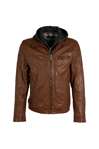 mauritius Geaca de Piele Barbati Deercraft Coniac DMRics