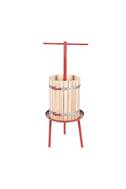 micul fermier Presă manuală de struguri, capacitate 32 litri, roșie