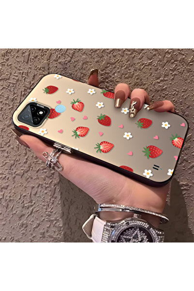 Hontinga حافظة هاتف متوافقة مع هاتف Realme C21، حافظة كاميرا مضادة للصدمات وم...