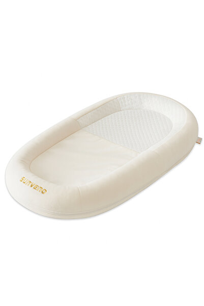 Sunveno Newborn Baby Bed/Pod – White | Lightweight, Cozy & Safe for Infants (...