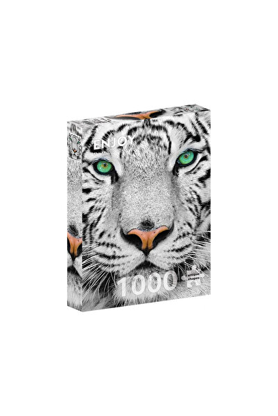 Enjoy Puzzle Puzzle 1000 piese Enjoy Tigru Siberian Alb