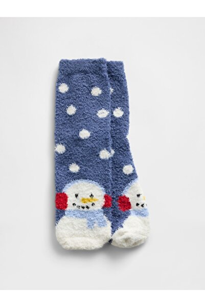 GAP Erkek Çocuk Koyu Mavi Cozy Çorap