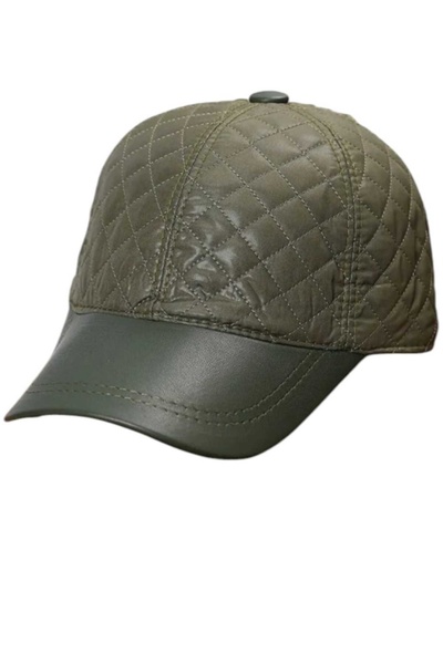Suyutti Quilted Vegan Leather Waterproof Winter Baseball Cap Adjustable Unise...