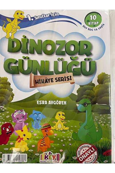 Kaliteli Eğitim Yayınları DİNOZOR GÜNLÜĞÜ HİKAYE SERİSİ 10 KİTAP KEY YAYINLAR...