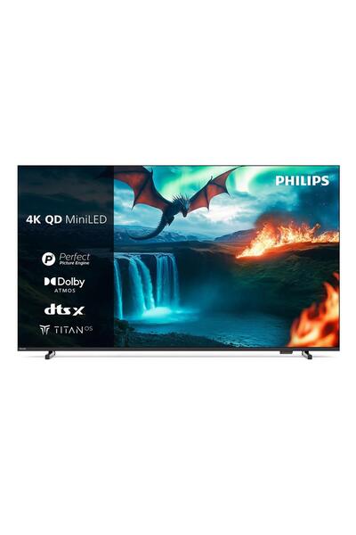 Philips 75MLED810/12 4K QD MiniLED 189cm 75" Smart TV Dolby Atmos Titan OS
