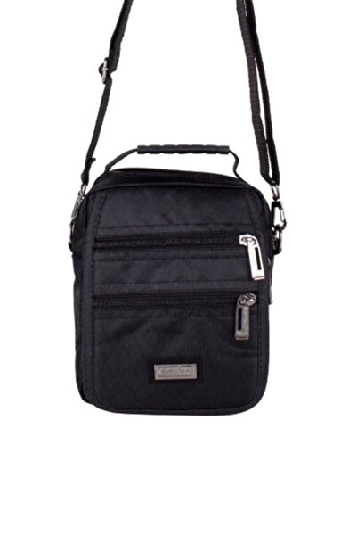 SEVENTEEN 2443-26 Ленена тъкан Малка чанта за ръка и рамо за мъже