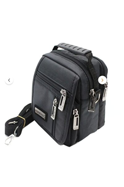 SEVENTEEN 3460-26 Keten Kumaş Küçük Boy El Ve Omuz Askılı Erkek Çanta