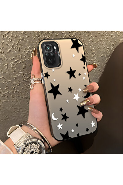 Hontinga حافظة متوافقة مع هاتف Xiaomi Poco M5S، حافظة هاتف مضادة للسقوط ذات غ...