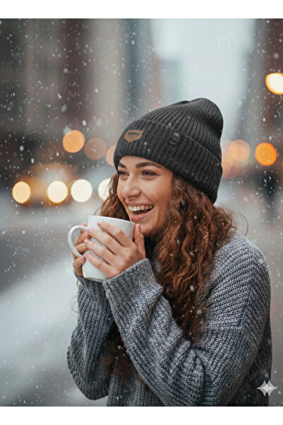 Trendora Winter Knit Beanie Hat for Men & Women | Warm Ribbed Skull Cap | Soft Stretch Cold Weather Hat