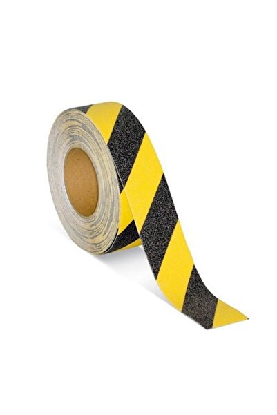 BMG Banda adeziva antialunecare negru/galben 5cmX5m BM