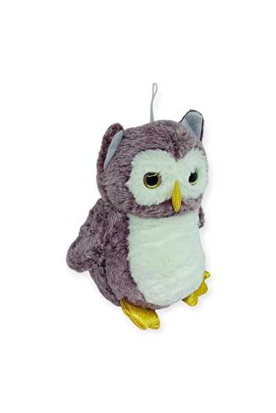 KIZIL Sevimli Peluş Baykuş 25 cm - Mor