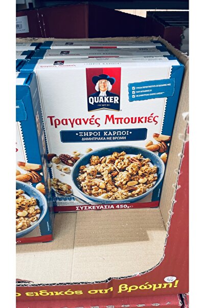 Quaker Granola Yulaf & Kuruyemiş – 450 g