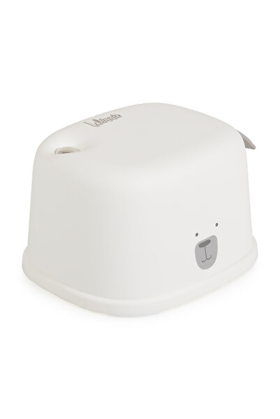 Cangaroo Cangaro Winnie White baby step stool, 3-in-1 use as a bath step stool, baby chair