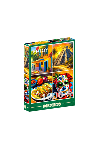 Enjoy Puzzle Puzzle 1000 piese Bucură-te de Mexic