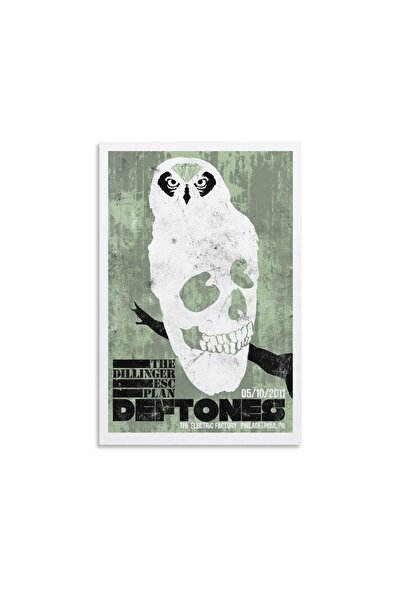 ALAYRA International ملصق ALAYRA لفرقة Deftones، تصميم فني كلاسيكي، مقاس 12 ×...