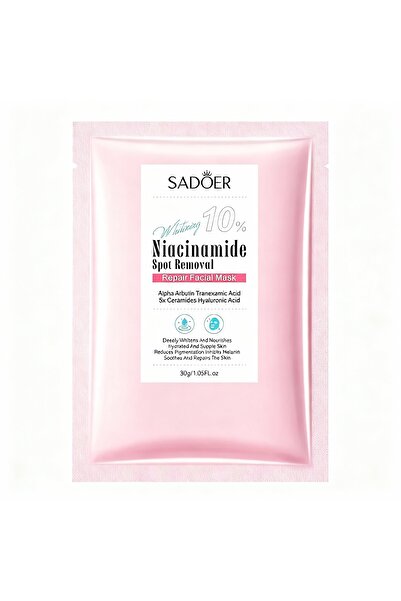 SADOER Mască facială cu niacinamidă,