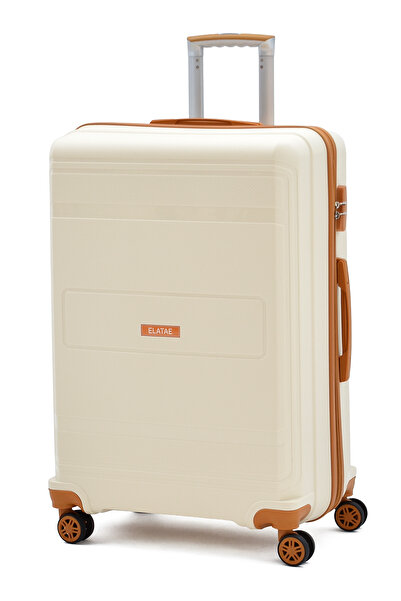 ELATAE Büyük Boy Polipropilen Kırılmaz Valiz V305 – Ultra Hafif, Darbe Dayanı...
