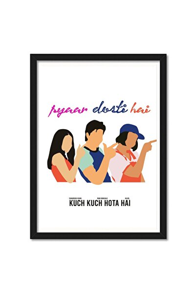 ALAYRA International ملصق مؤطر لأفلام ALAYRA KUCH KUCH HOTA HAI بالحد الأدنى ...