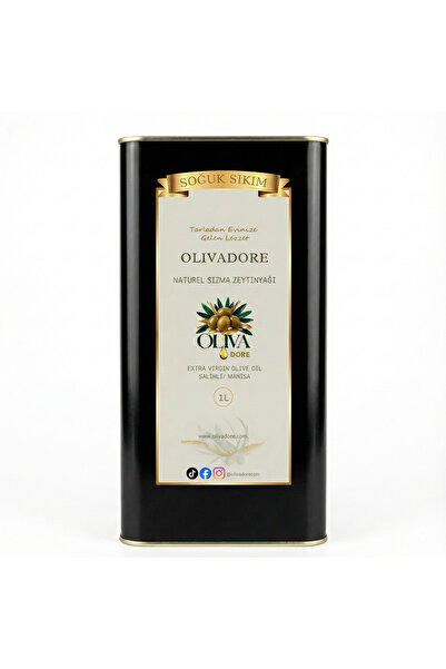 oliva dore Erken Hasat Soğuk Sıkım Naturel Sızma Zeytinyağı 1 Lt