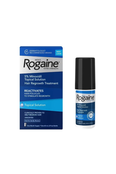Rogaine محلول مينوكسيديل موضعي، عبوة واحدة × 60 مل