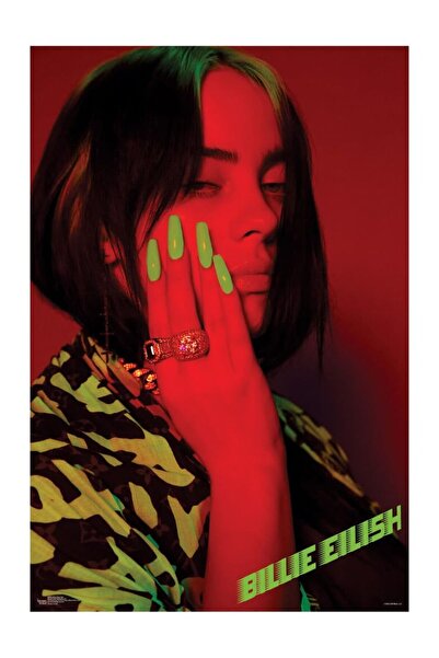 ALAYRA International ملصق فني من ALAYRA Green Nails مقاس 24 × 36 بوصة - طباعة...