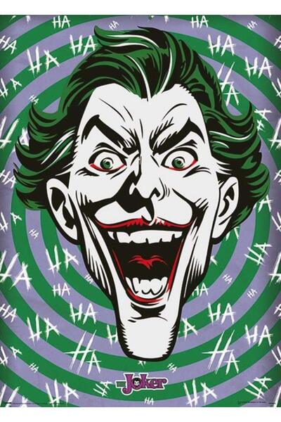 ALAYRA International ملصق معدني لشخصية الجوكر "هاهاها" من إنتاج ALAYRA DC Com...